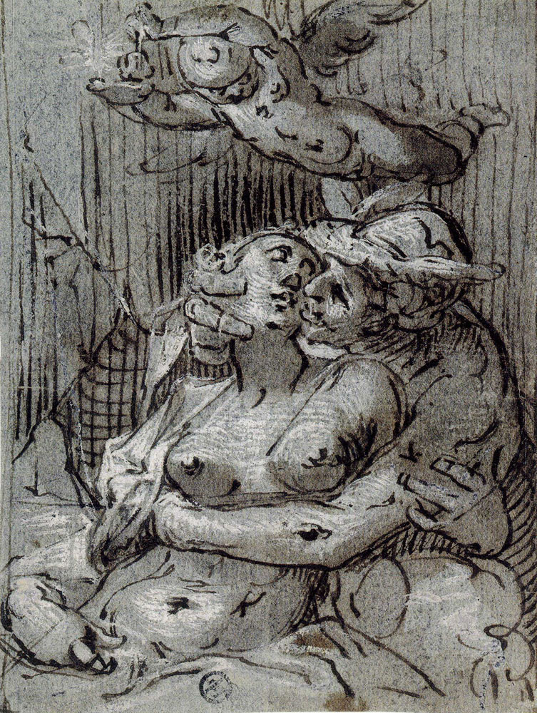 Bartholomeus Spranger - Mercury, Venus, and Cupid