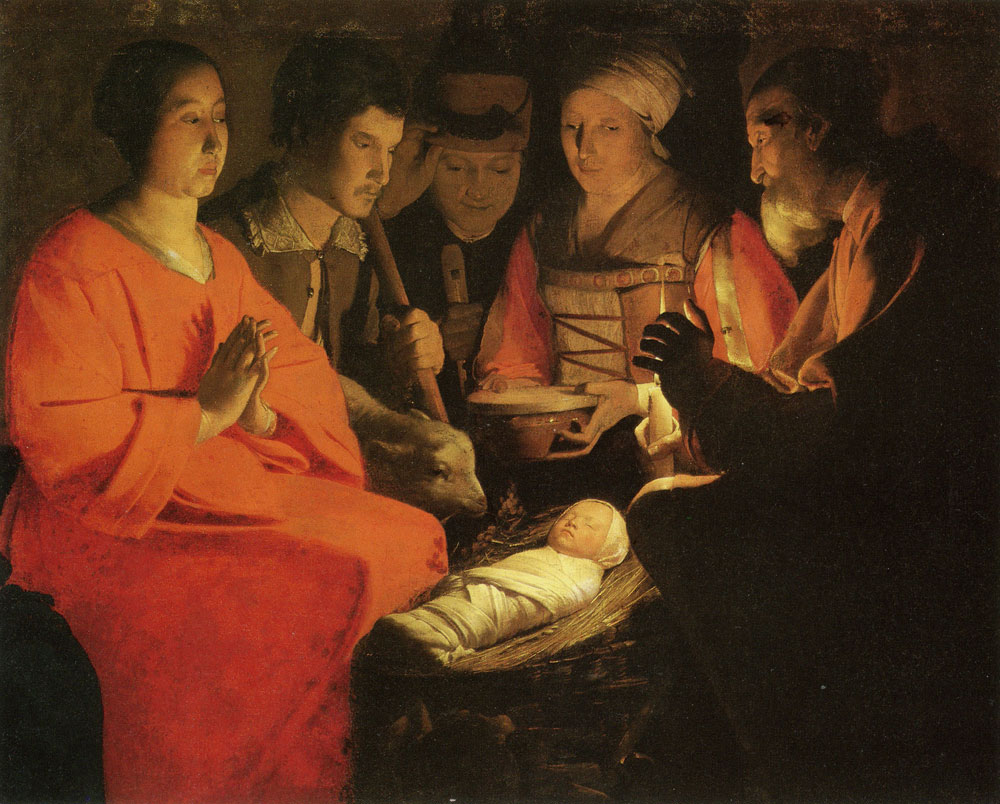 Georges de la Tour - The Adoration of the Shepherds