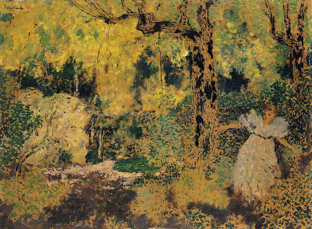 Edouard Vuillard - Misia in a Wood