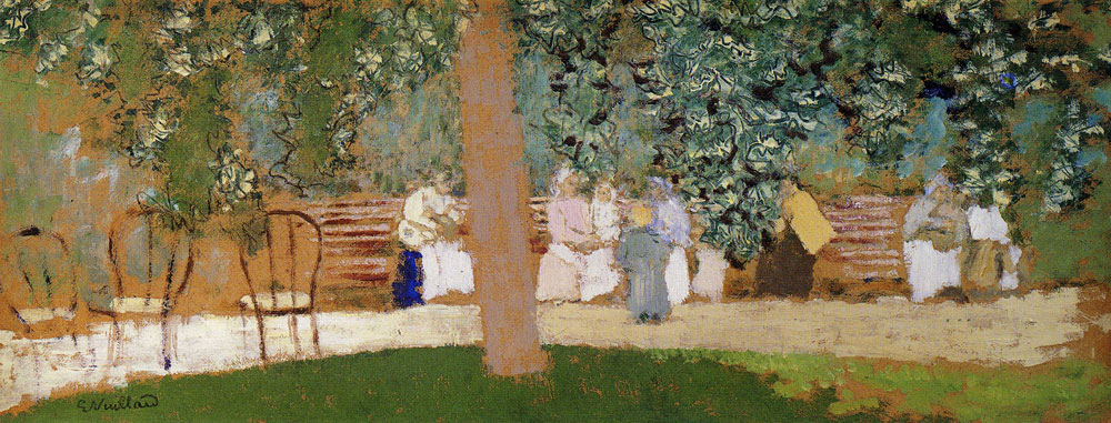 Edouard Vuillard - Nursemaids in a Public Garden