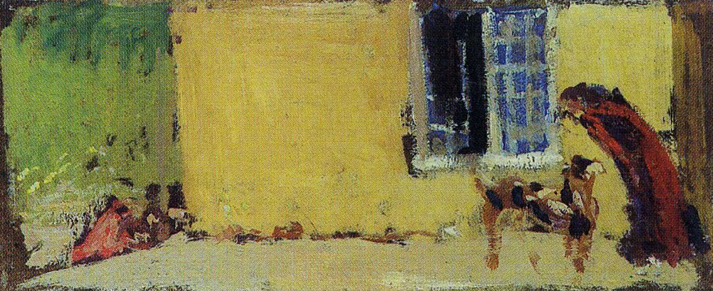Edouard Vuillard - Patting the Dog