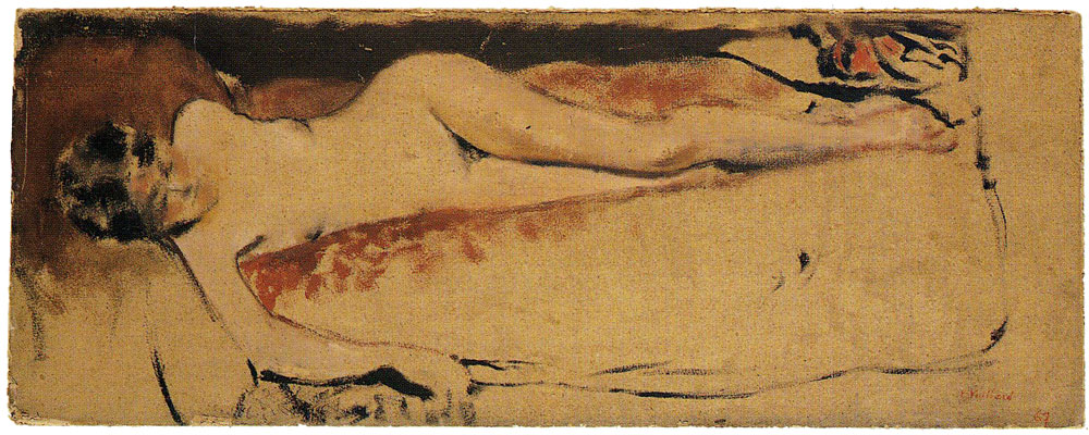 Edouard Vuillard - Study of a Reclining Nude