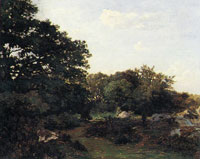 Frédéric Bazille Forest of Fontainebleau