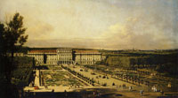 Bernardo Bellotto Schönbrunn Palace, Garden Side
