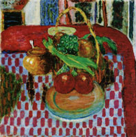 Pierre Bonnard The Checkered Tablecloth