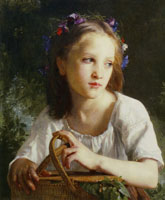 William-Adolphe Bouguereau Little Ophelia