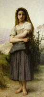 William-Adolphe Bouguereau Shepherdess