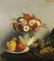 Henri Fantin-Latour Flowers and Fruit