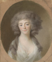 Johann Friedrich August Tischbein Portrait of Louisa Isabella Alexandrina Augusta von Kirchberg