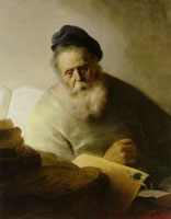 Jan Lievens Old Scholar between Books