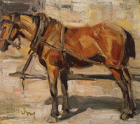Franz Marc Small Study of a Horse I