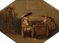 Pieter Codde - Backgammon Players