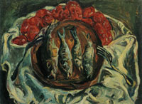 Chaim Soutine Fish and Tomatoes