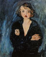 Chaim Soutine Woman with Arms Folded