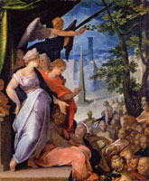 Bartholomeus Spranger Allegory on the Fate of Hans Mont