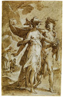 Bartholomeus Spranger Ceres and Bacchues Flee Venus