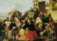 Giovanni Domenico Tiepolo The Charlatan