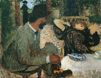 Edouard Vuillard Afternoon Tea - III