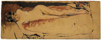 Edouard Vuillard Study of a Reclining Nude