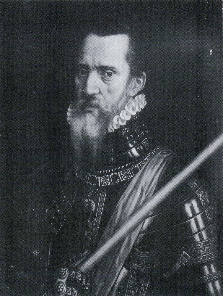 Adriaen Thomasz. Key, in collaboration with Willem Key - Bust Portrait of Don Fernando Alvarez de Toledo, Duke of Alva