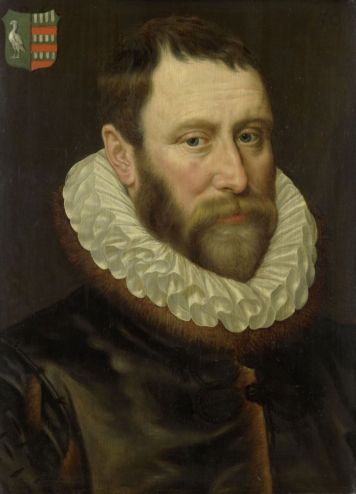 Adriaen Thomasz. Key - Portrait of Jacob Bas Claesz.