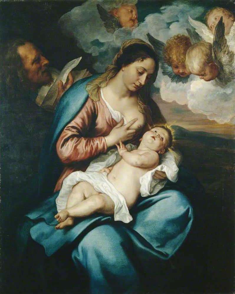 Attributed to Anthony van Dyck - The Holy Family