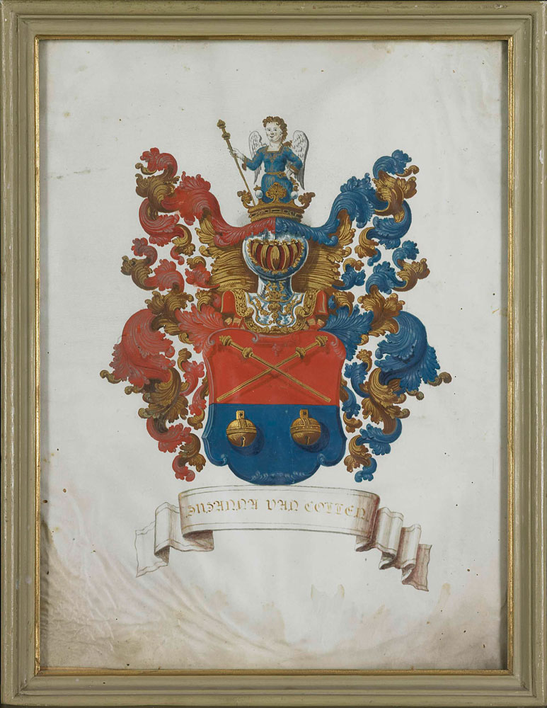 Anonymous - Coat of Arms of Susanna van Collen (1692-1745)