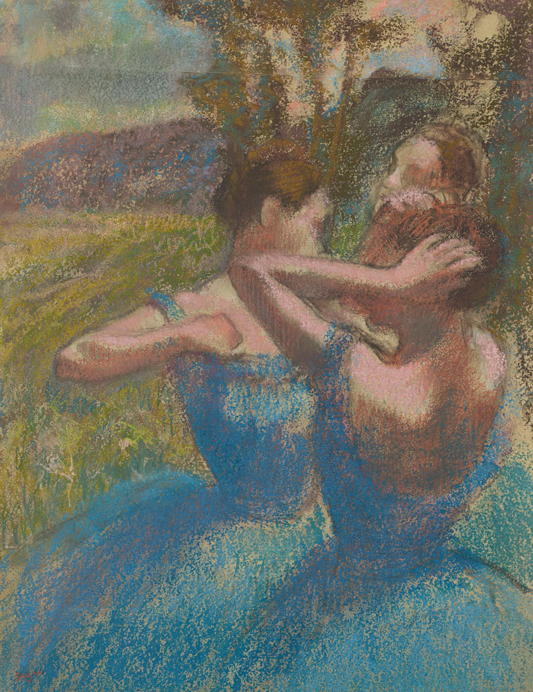 Edgar Degas - Three Dancers