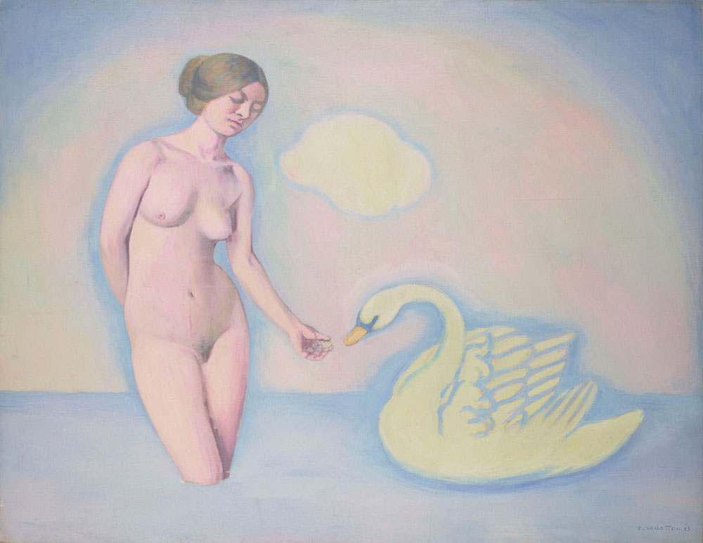 Félix Vallotton - Woman with a Swan