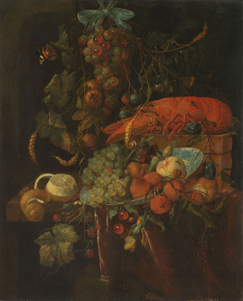 Copy after Jan Davidsz. de Heem - Still Life with Fruit and a Lobster