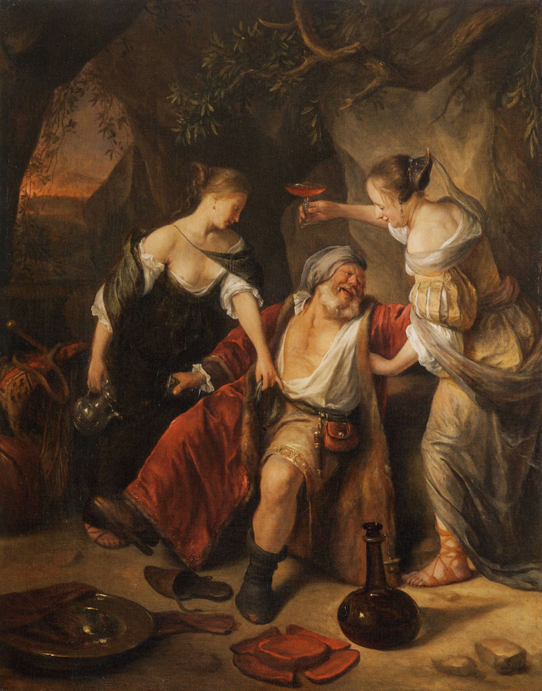 Jan Steen - Lot and His Daughters