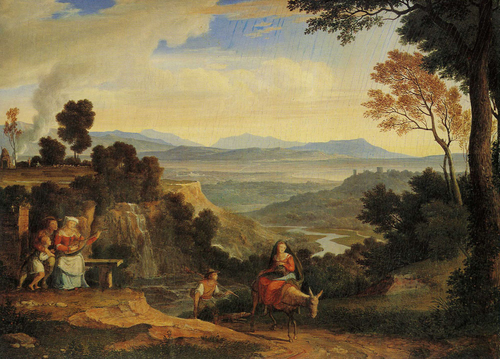 Joseph Anton Koch - View near Ronciglione