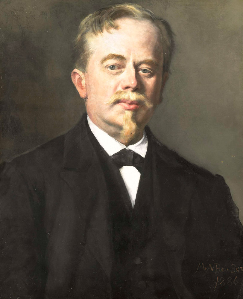 Maria Alexandrina Reuss - Portrait of Augustus Allebé (1838-1927)