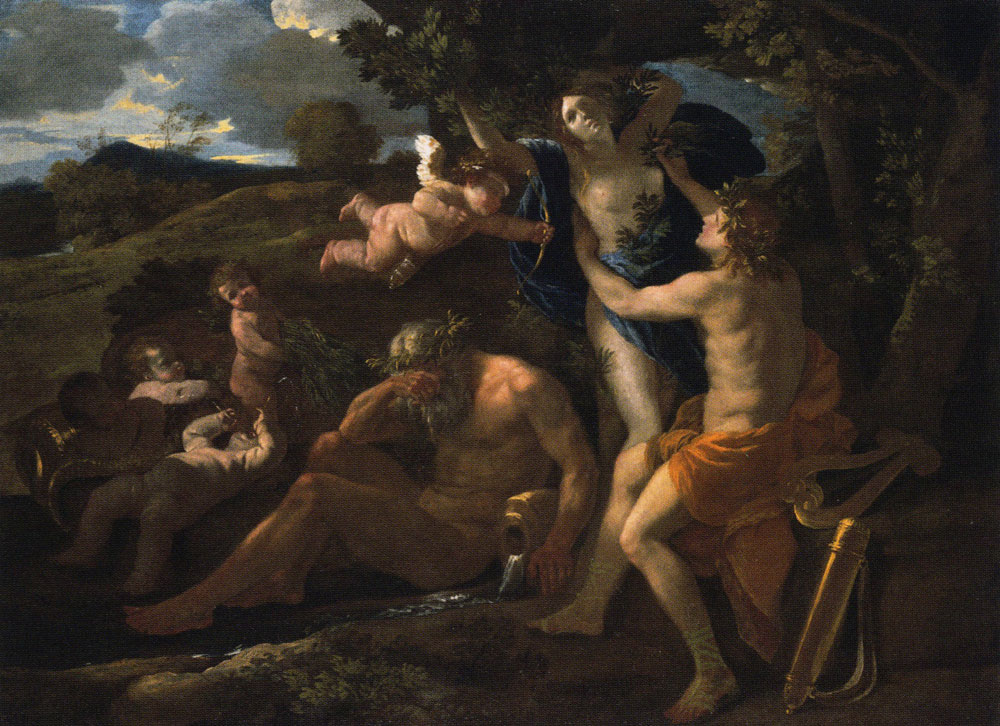 Nicolas Poussin - Apollo and Daphne