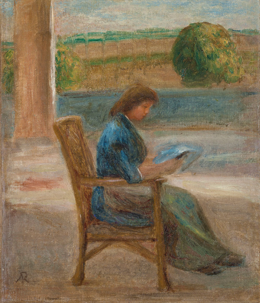Pierre-Auguste Renoir - Young Girl Seated on a Porch