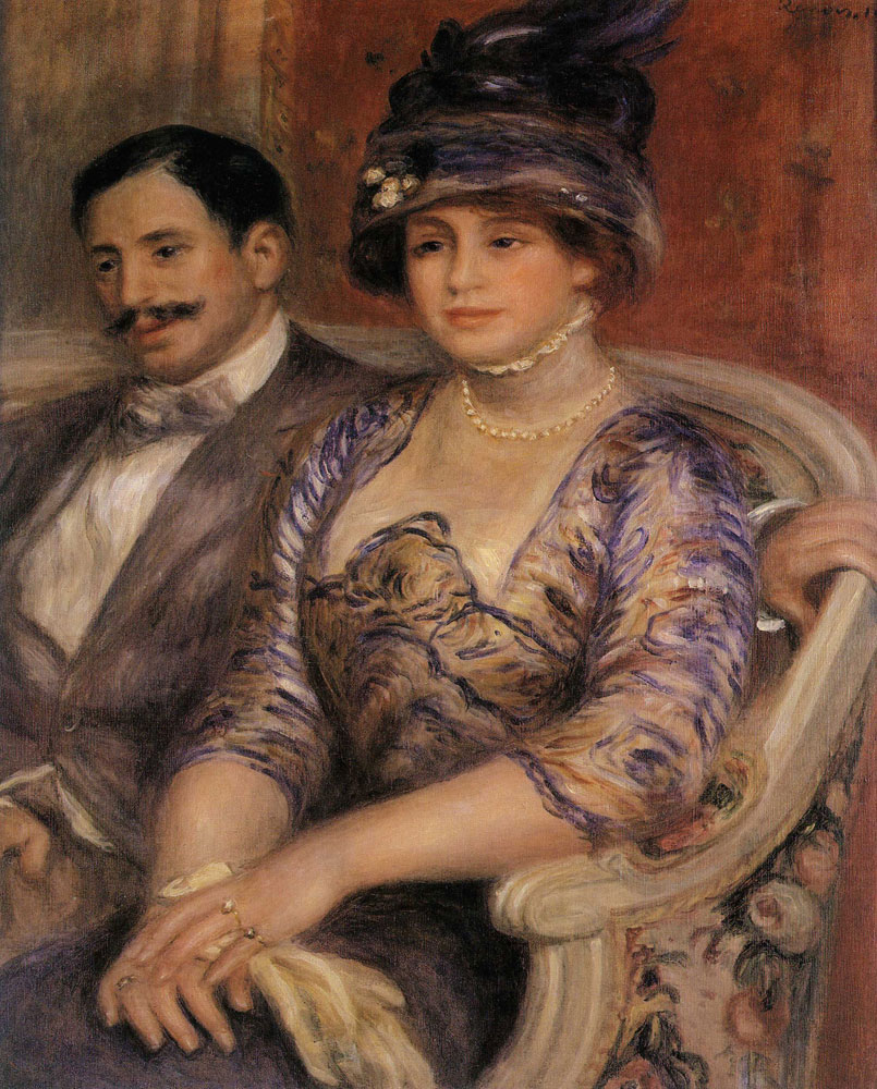 Pierre-Auguste Renoir - M. and Mme. Bernheim de Villers