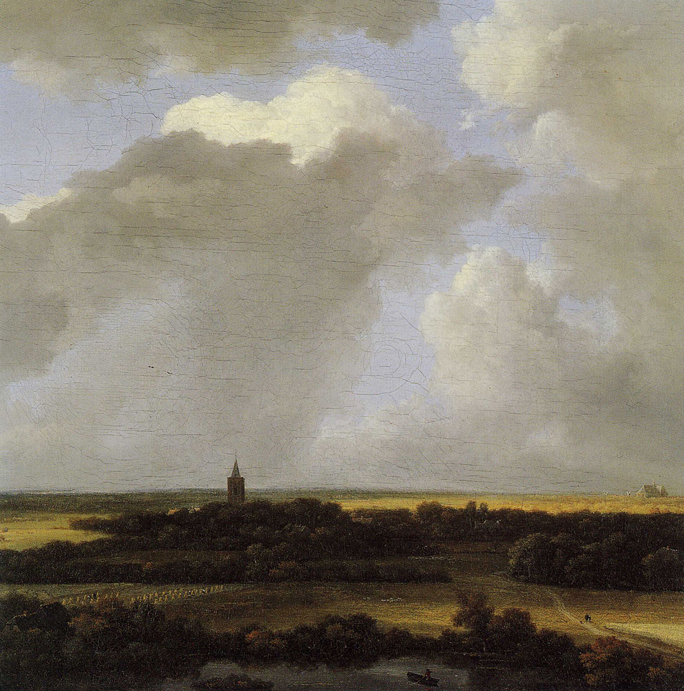 Jacob van Ruisdael - An Extensive Landscape with a View of Alkmaar