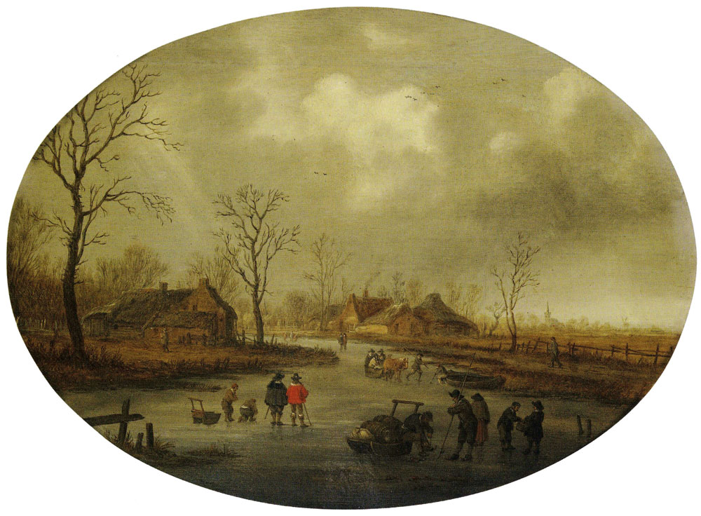 Willem Gillisz. Kool - Winter Landscape