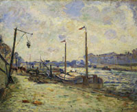 Armand Guillaumin View of Rouen, Winter Morning