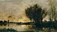 Charles-François Daubigny Vaches s'abreuvant à la rivière