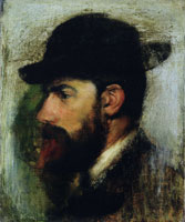 Edgar Degas Portrait of Henri Rouart