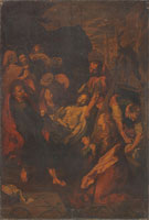 After Federico Barocci The Entombment of Christ