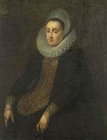 Gortzius Geldorp Lucretia del Prado, Wife of Jeremias Boudinois