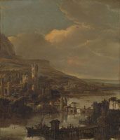 Attributed to Jacob de Wet River view