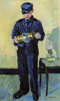 James Ensor The Lamp-Lighter