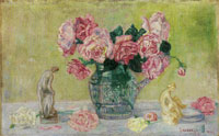 James Ensor Roses and Tanagra Figures