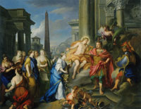 Louis de Silvestre Augustus Closes the Temple of Janus
