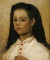 Matthijs Maris Portrait of Johanne (Anna) Meijs