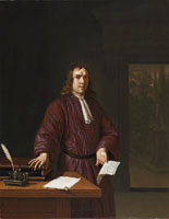 Willem van Mieris Portrait of Samuel van Acker