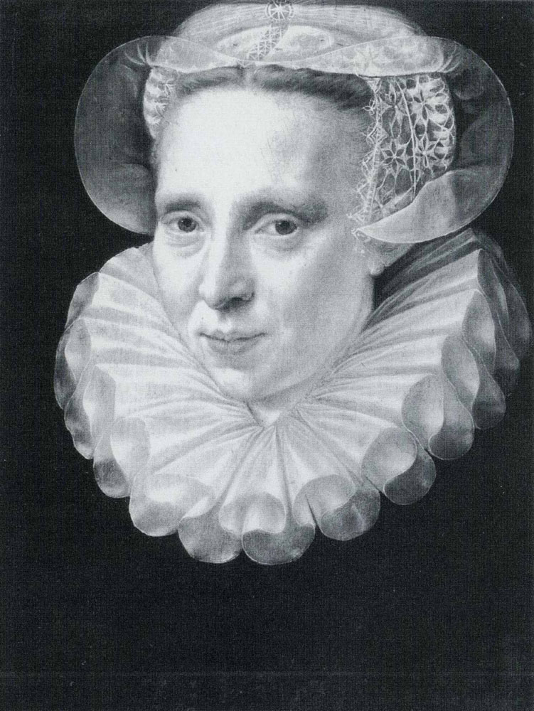 Adriaen Thomasz. Key - Bust Portrait of a Lady